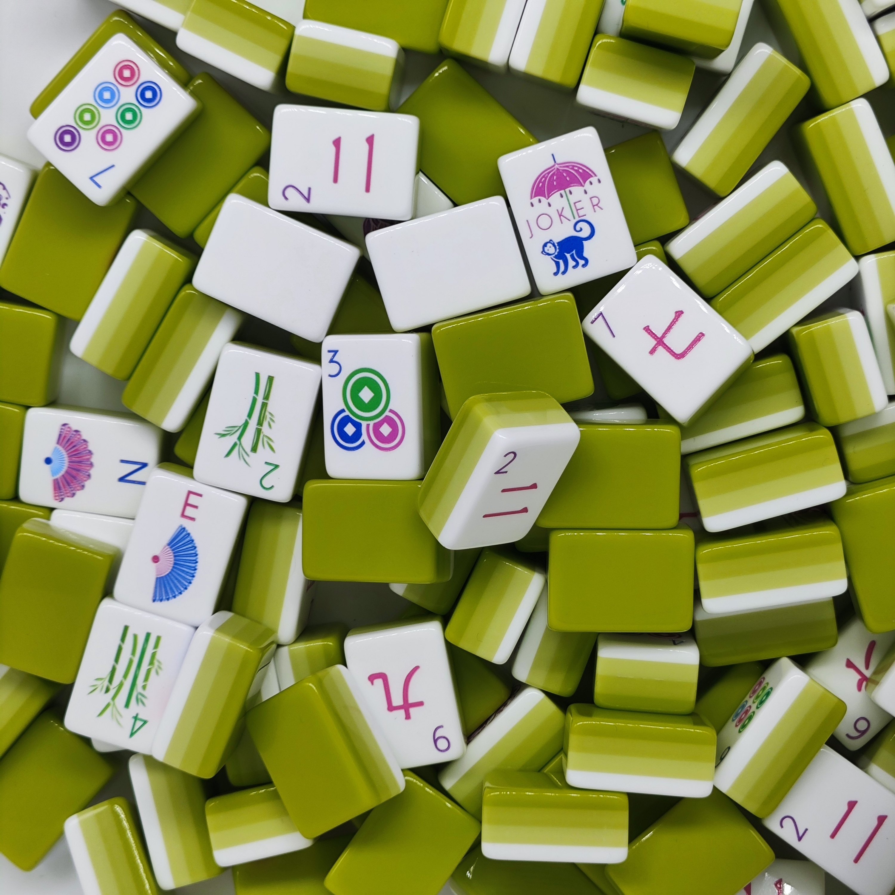Gradient green Tiles