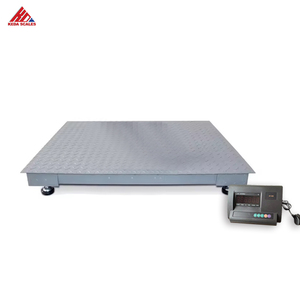 Keda Scales Hot Sale 1mx1m Electronic Platform Scale 5ton Steel Floor Scale with <strong>LCD</strong> <strong>Display</strong> kg Unit Digital <strong>Load</strong> Cell <strong>Indicator</strong> - Product Image 6