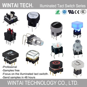 Wintai-tech interruttore a pulsante elettrico illuminato pulsante a led interruttore a pulsante elettrico illuminato - Product Image 3