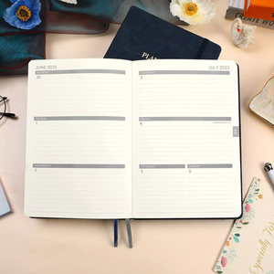 <span class=keywords><strong>2025</strong></span> tùy chỉnh kích thước Tạp Chí máy tính xách tay hàng tuần hàng tháng kế hoạch bền Bìa Cứng Giả Da PU bơm lại cho du lịch sử dụng cá nhân - Product Image 4