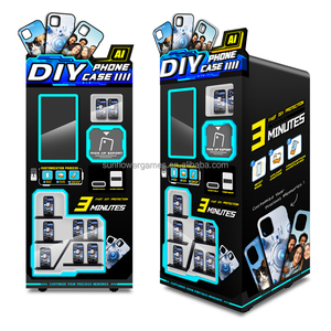 DIY自动手机壳印刷机2025 Hotest ODM UV打印机手机壳打印机自动售货机
