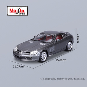 Maisto Mercedes-Benz SLR Opening Doors Simulation Alloy <strong>Car</strong> <strong>Model</strong> 1:18 Diecast <strong>Car</strong> <strong>Model</strong> Kids Gift