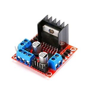 Modulo elettronico motore passo-passo DC motore robot per auto intelligente L298N modulo scheda di azionamento del motore a bordo uscita 5V - Product Image 1