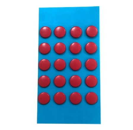 7mm 20pcs rouge