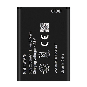 Pin wd670 4G LTE di động wifi hotspot Router cho ZTE wi-pod 2100mAh - Product Image 1