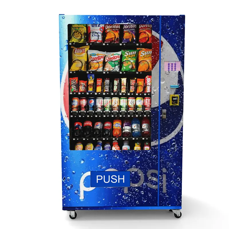 Outdoor Ultra Stong German Hot Sale Vending Machine for Foods and Drinks with Age Verification