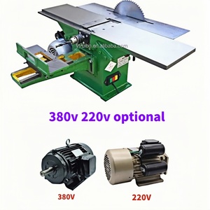 5 in 1 kombinasyon ağaç İşleme makinesi ahşap kesme dairesel testere ile kombine yüzey planya - Product Image 5