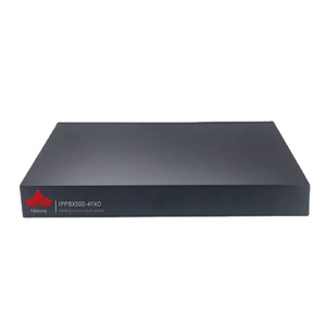 Conmutador de teléfono IP PBX VoIP con 4/8 FXO líneas exteriores 50 extensiones Conectividad Wi-Fi/PoE