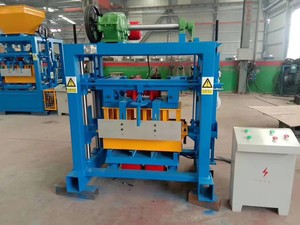 Semi-<strong>automatic</strong> <strong>Block</strong> Making <strong>Machine</strong> Concrete Hollow Solid Interlocking Brick Making <strong>Machine</strong> <strong>Line</strong> Manufacturer - Product Image 5