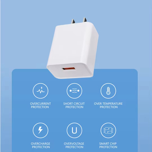 TKT紧凑型18W GaN壁式充电器电缆快速充电USB-A块OTP保护便携式手机充电器套装 - Product Image 4