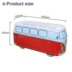 Tùy Chỉnh Trẻ Em Của Xe Buýt Xe Hình Kim Loại Tin Hộp Cấp Thực Phẩm Rỗng Lưu Trữ Container Cho Kẹo Tinplate Quà Tặng Bao Bì - Product Image 2