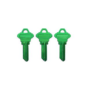 Toptan anahtar boşlukları SC kama SC1 renk anahtar yeşil boş tuşları - Product Image 4