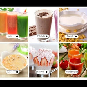 Kablosuz taşınabilir Blender 6-leaf Blade USB şarj edilebilir Mini meyve suyu mikseri suyu sallar sebze Mini meyve suyu bardak için uygun - Product Image 5