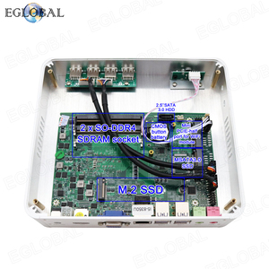 EGLOBAL Barebone คอมพิวเตอร์ใหม่ล่าสุดขายร้อน8th Fanless Mini PC I5 8265u โปรเซสเซอร์ CPU คอมพิวเตอร์ - Product Image 6