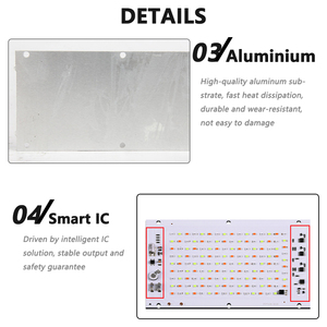50W 100W RGB LED หลากสี DOB แผ่นวงกลมเชิงเส้น AC 220V แรงดันไฟฟ้าสูงขับฟรีและ24ปุ่ม IR ระยะไกลสำหรับโคมไฟเวที - Product Image 4