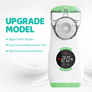New-Generation Digital Mini Mesh Nebulizer Ultrasonic Inhaler Intelligent Medical Silent Nebulizador Portable and Quiet - Product Image 4