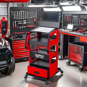 Lanciare TWT-100 carrello elettrico programmabile 360 ° volante cassetto di bloccaggio per strumenti di archiviazione sicuri per auto Multi-modello - Product Image 6