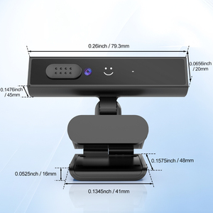 Type-C Webcam 1080p Full HD Online <strong>Web</strong> <strong>Camera</strong> Built-in ANC Microphone for Conferencing Video Calling - Product Image 3
