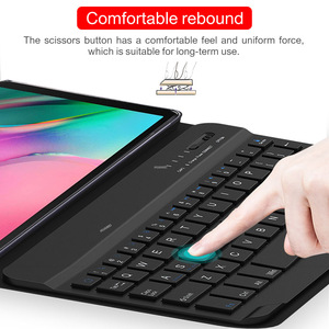 多语言布局平板电脑键盘，带三星Galaxy Tab A8 /S6 Lite/ A7/ S7/ S8平板电脑无线键盘外壳 - Product Image 4