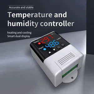 Igital emperemperatura umumity umontroller eegulator eating y herooling herhermosat para Incubator rereeding rereenhouse - Product Image 2