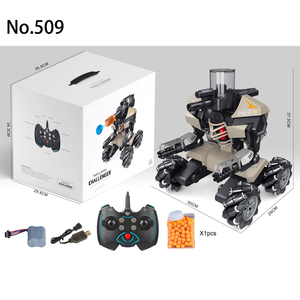 GOWO 2.4Ghzリモコンスタントロボットソフト弾丸トラック対ロボットライブ火灾バトル楽しいおもちゃ子供のため - Product Image 6