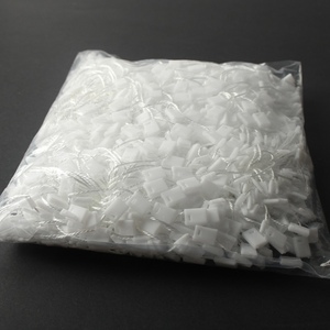 Wholesale 100PCS Nylon Plastic <strong>Round</strong> Double Lock Fasteners Custom Embossed <strong>Hang</strong> Tags <strong>Loop</strong> Hook Seal <strong>String</strong> Clothing Pin <strong>Loop</strong> - Product Image 6