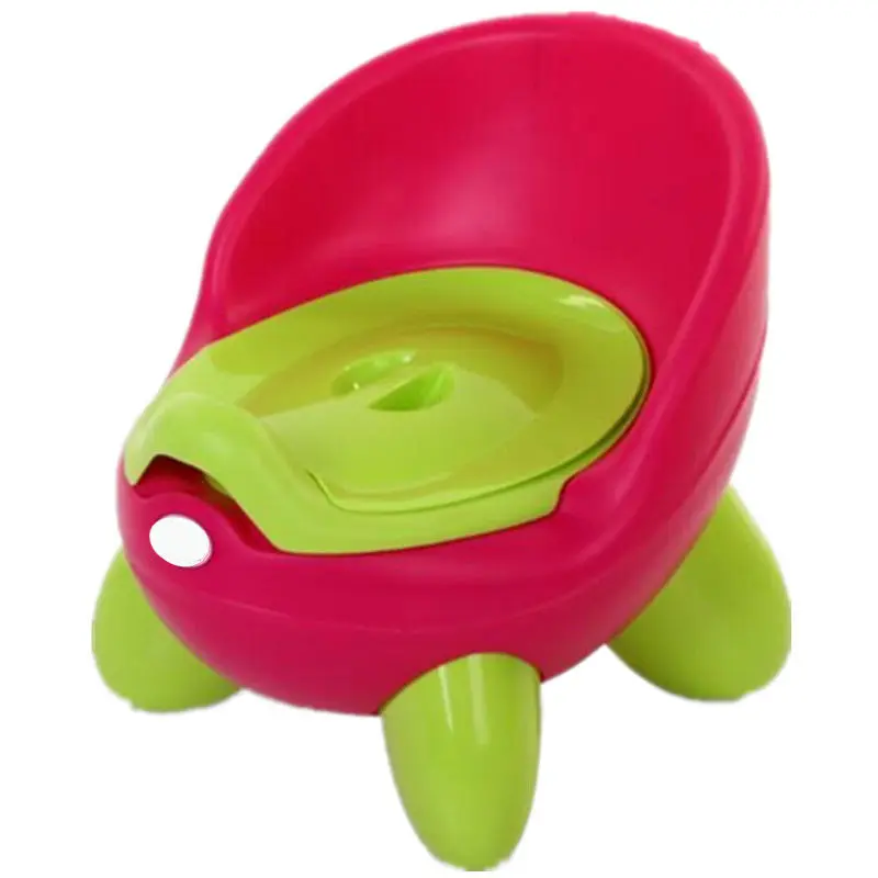 Yaratıcı tasarım çocuk bebek tuvalet çocuklar yürümeye başlayan sandalye taşınabilir pisuar plastik gömme koltuk lazımlık tuvalet bebek farklı renk