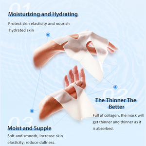 Özel Logo nemlendirici biyo-kollajen gerçek derin gecede yüz kolajen maskesi esneklik gözenek en aza indirerek Anti-Aging nemlendirici - Product Image 2