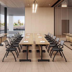 多功能培训会议桌办公室折叠培训桌会议培训桌 - Product Image 4