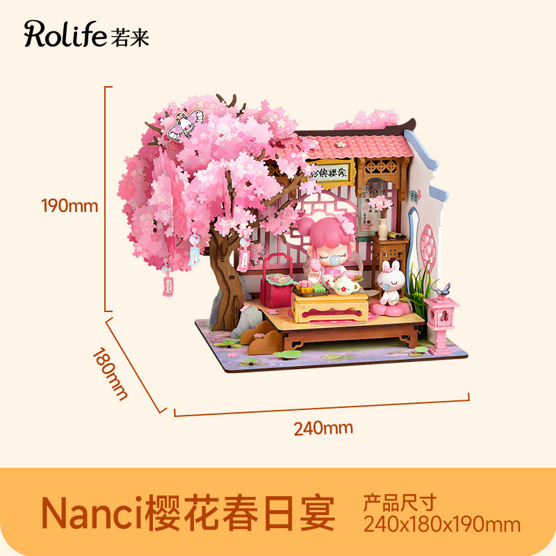 Nanci sakura spring festival feast-includes figure
