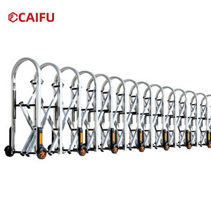 รั้วกั้นแบบพับได้ปรับขนาดได้ รั้วกั้นแบบยืดหดได้ รั้วกั้นแบบพับมือ สำหรับรถไฟใต้ดิน - Product Image 4