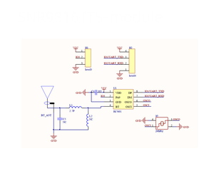 Ultra lungo raggio Nordic PA LNA Bluetooth 5.2 Mesh modulo Ble con + 10 dBm TX trasmettitore di programmazione di potenza modulo IoT - Product Image 3