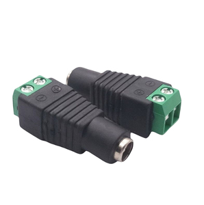 5.5mm X 2.1mm 5.5mm X 2.5mm RCA 2.5mm 3.5mm BNC 6.35mm <strong>DC</strong> Power <strong>Plug</strong> <strong>to</strong> AV <strong>Terminal</strong> <strong>Block</strong> Connector Video AV Balun 2 Screw - Product Image 2