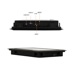 Firewall de bajo costo de alto nivel sin ventilador integrado industrial de PC de panel de 10,1 pulgadas con panel táctil resistivo - Product Image 2