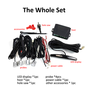 <strong>LED</strong> <strong>Display</strong> Parking <strong>Sensor</strong> <strong>Reverse</strong> radar Alarm Detector Buzzer radar <strong>Car</strong> <strong>Reverse</strong> Parking System - Product Image 5