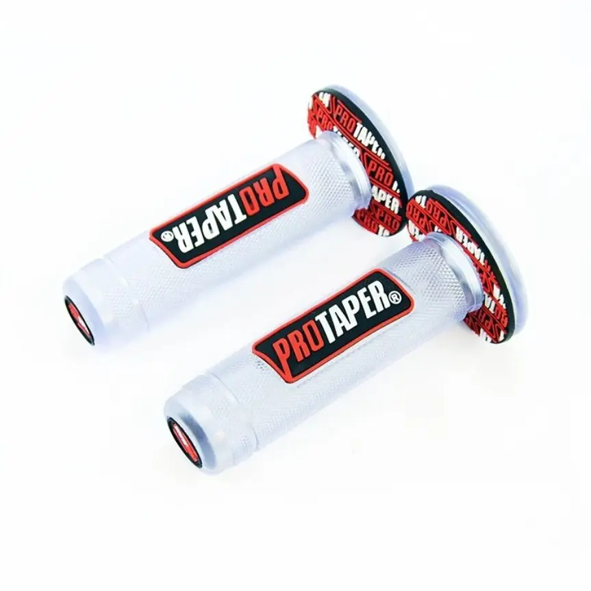 PRO TAPER-empuñaduras Protaper transparentes para motocross, manillar de goma de 7/8"