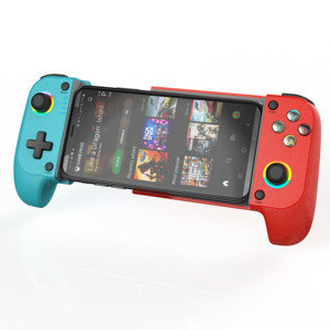 Многофункциональный игровой контроллер с RGB подсветкой, противоскользящий для беспроводного мобильного игрового контроллера - Product Image 3