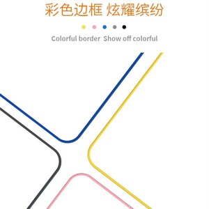 Custom A3 Magnetic <strong>Writing</strong> Pad Color Border Whiteboard Repeated Erase Office Notes Message Board - Product Image 5