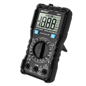 DM91 มินิพ็อกเก็ตมัลติมิเตอร์แบบดิจิตอลอัตโนมัติช่วงแบ็คไลท์ ETL ได้รับการรับรองเครื่องทดสอบ DC/VC แรงดันไฟฟ้า DC แรงดันไฟฟ้า AC การทดสอบไดโอดแรงดันไฟฟ้า - Product Image 1