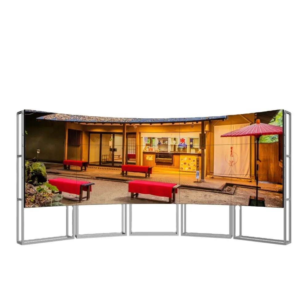 2023 nouvelle Machine personnalisée 2x2 3x3 49 "led/oled/lcd Samsung Video Wall support d'affichage publicitaire Lcd Video Wall