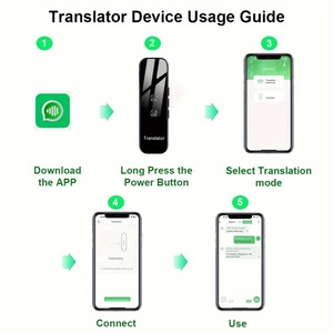 APP per traduttori istantanei a due vie supporto per traduzione vocale Online 137 lingue dispositivo traduttore in lingua portatile ad alta precisione - Product Image 5