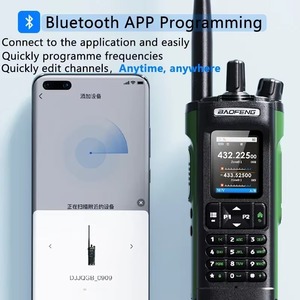 Baofeng UV-32 GPS Walkie Talkie 10W programmazione del telefono Multi banda copia Wireless tipo di frequenza-C 10W Ham Radio a lungo raggio - Product Image 4