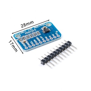 ADS1015 12-Bit-ADC-Entwicklungsplatinenmodul für Analog-Digital-Wandler 2-5,5 V für Arduino