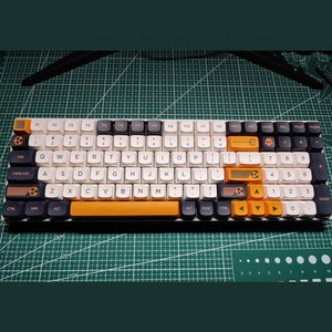 Teclado mecánico con personalidad Virtual War, 140 teclas, QX, altura, PBT, sublimación - Product Image 6