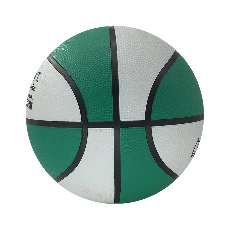 Baloncesto de goma a granel promocional personalizado al aire libre interior dimensiones 56 baloncesto personalizado su propio 29,5 y 28,5