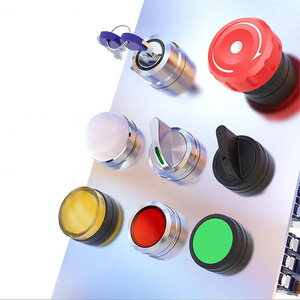 22mm Stainless Steel <strong>Push</strong> <strong>Button</strong> <strong>Switch</strong> Small <strong>Switch</strong> Waterproof Self Locking Momentary Metal <strong>Push</strong> <strong>Button</strong> <strong>Switch</strong> With LED Lights - Product Image 4