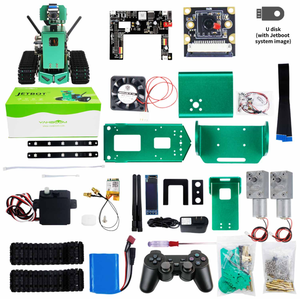 Jetbot AIロボットカーキットJetson Nano 4GB用3DOFリフトHDカメラ自動運転オブジェクト追跡Pythonプログラミング - Product Image 3