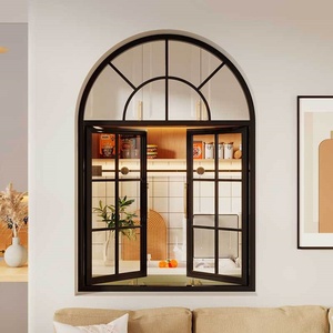 Facades Thermal Break Aluminum Casement <strong>Windows</strong> <strong>With</strong> <strong>Built</strong> in Blinds <strong>Window</strong> - Product Image 6