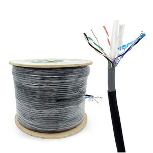 Cable de red de velocidad rápida para exteriores KICO OEM Cat6 FTP Cable Ethernet Lan mejor precio de fábrica Cables de comunicación - Product Image 1