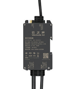 Weclouds Wiring Type 4G/2.4G Single/dual Street Light <strong>Controller</strong> Support Remote Control for Smart City with Smart Control System - Product Image 1